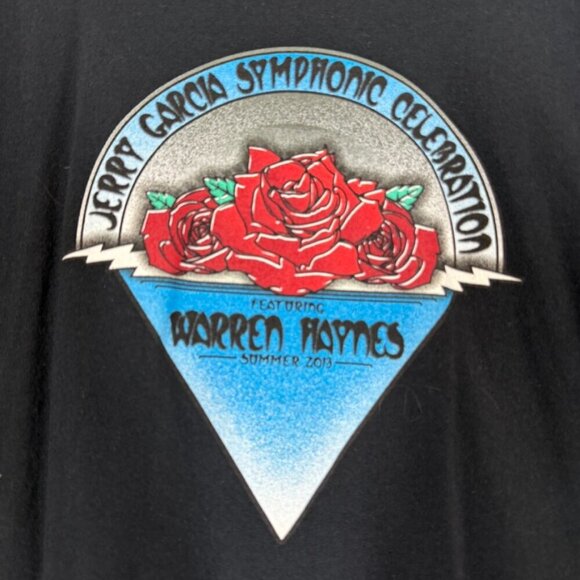 Grateful Dead Shirt T-Shirt Jerry Garcia Symphonic 2013 Summer Warren Haynes XL - Picture 4 of 6